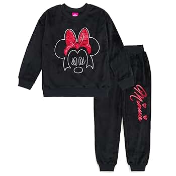 Amazon.com: Disney Minnie Mouse Toddler Girls Velour Drop